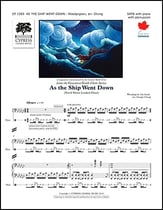 As the Ship Went Down SATB choral sheet music cover